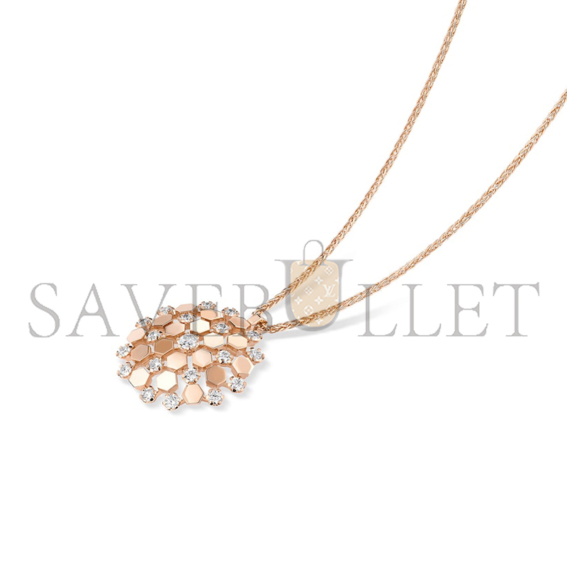 CHAUMET BEE DE CHAUMET NECKLACE 18K ROSE GOLD DIAMONDS 085404